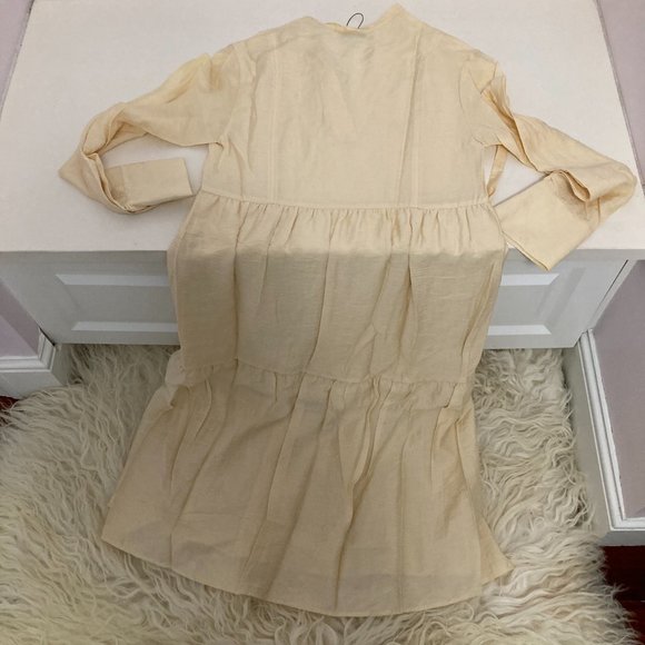 VINCE Mock Neck Midi Length Dress - Picture 12 of 14